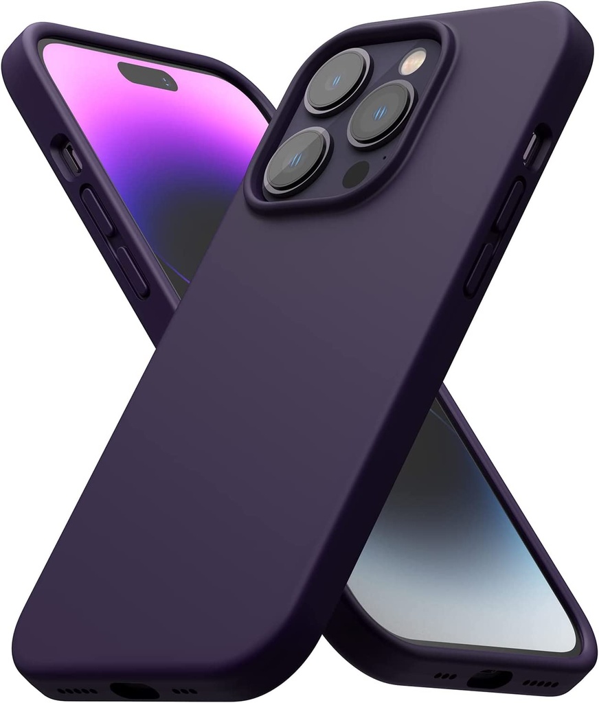 Iphone 14 Pro Max / Forro Ringke Silicon / Lila