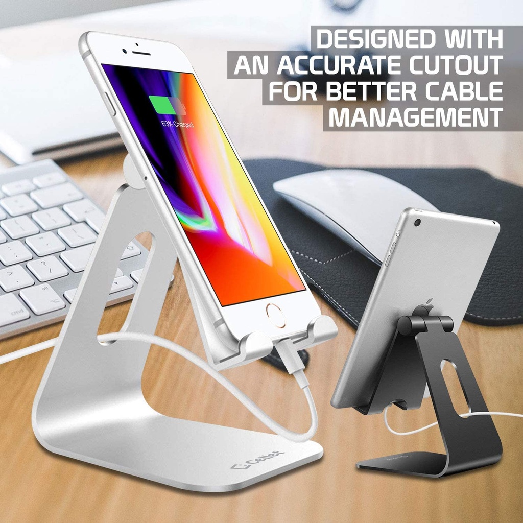 Base / Soporte Plastico de Escritorio Para Telefono y Tableta / Modelo S170