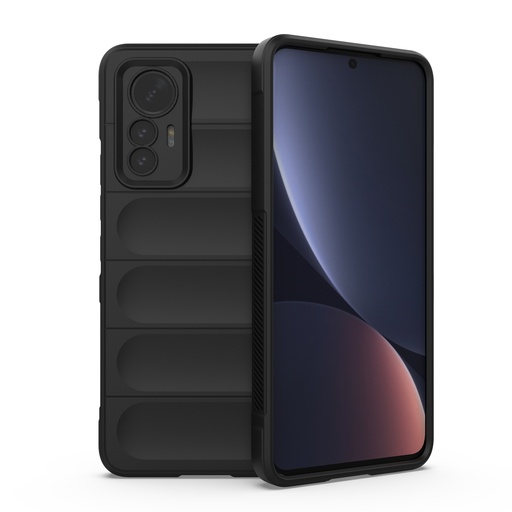 Xiaomi 12 Lite / 12 Lite 5G / Forro Ondulado / Negro