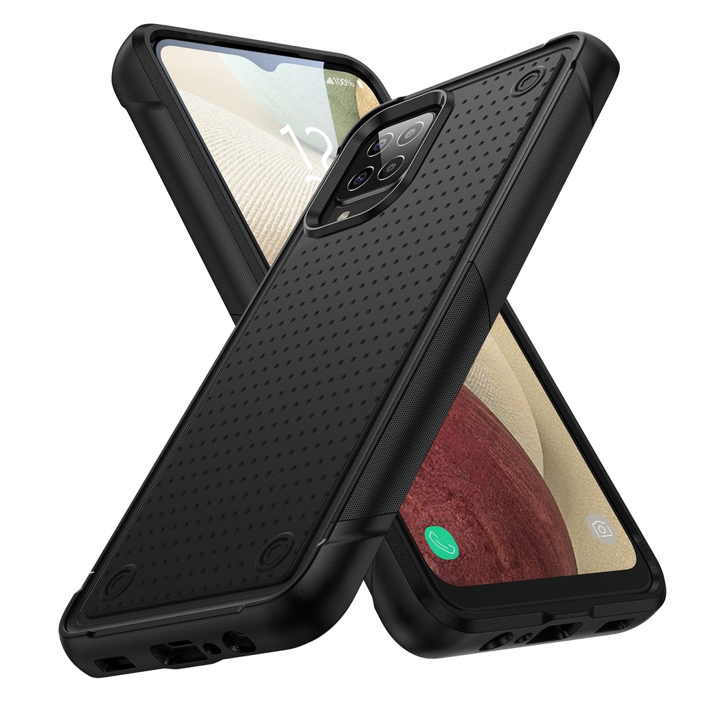 Samsung Galaxy A12 4G / M12 / F12 / Forro Air Space Microperforado