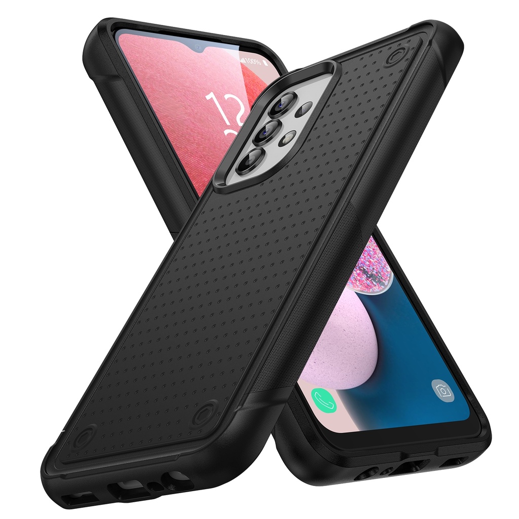 Samsung Galaxy A23 / A32 5G / A13 4G / A13 5G / A04S / Forro Air Space Microperforado / Rojo
