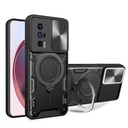 Xiaomi Poco F5 Pro 5G / K60 / K60 Pro / Forro Anillo Metalico An1 / Negro