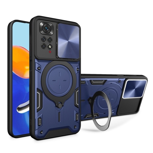 Xiaomi Redmi Note 11 4G / Note 11S Forro Anillo Metalico / Morado