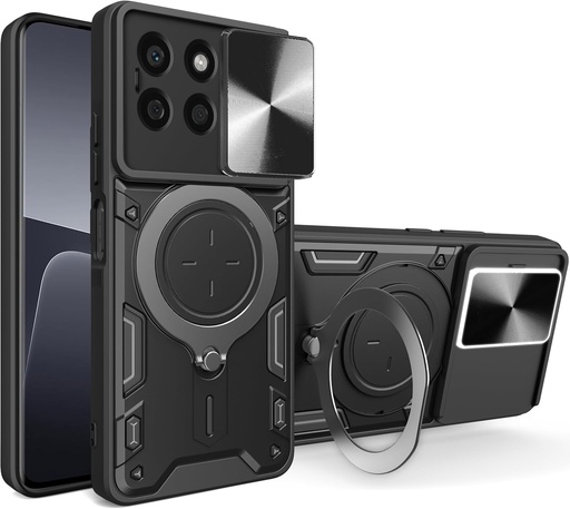 Honor X8B / Forro Anillo Metalico / Negro