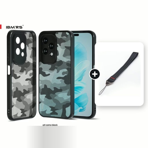 [CMB-HO200L-SC] [Combo] Honor 200 Lite / Forro Ibmrs Camuflaje + Cuerda Corta