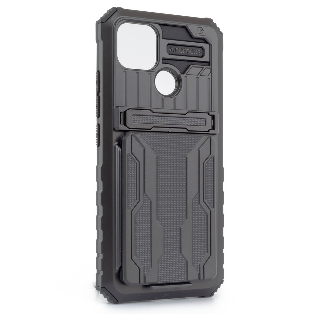 Realme C11 2021 / Forro Tarjetero con Stand